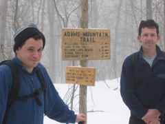 Adams Mountain Trail, near Summit