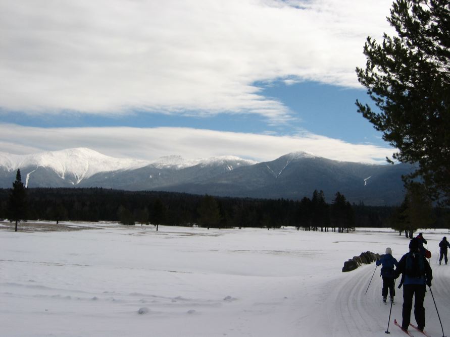 Mount Washington, Monroe, Franklin, and Eisenhower, from Bretton Woods, NH