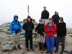 Group on North Baldface Summit