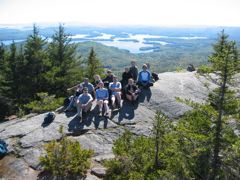 Group on Mt. Percival