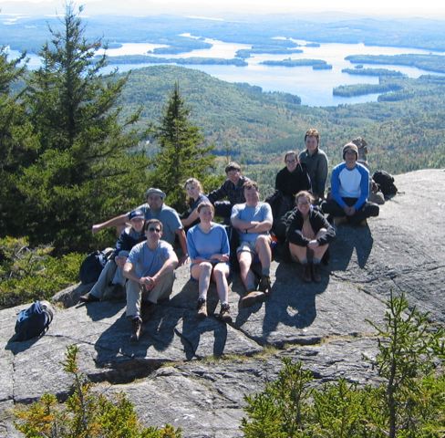 Group on Mt. Percival (Crop)