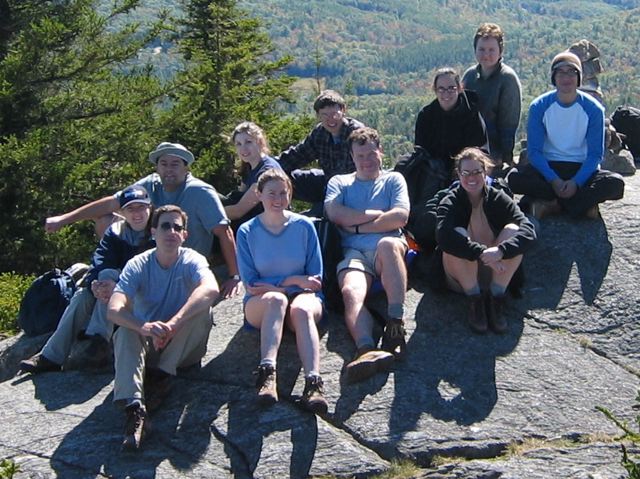 Group on Mt. Percival (Tight Crop)