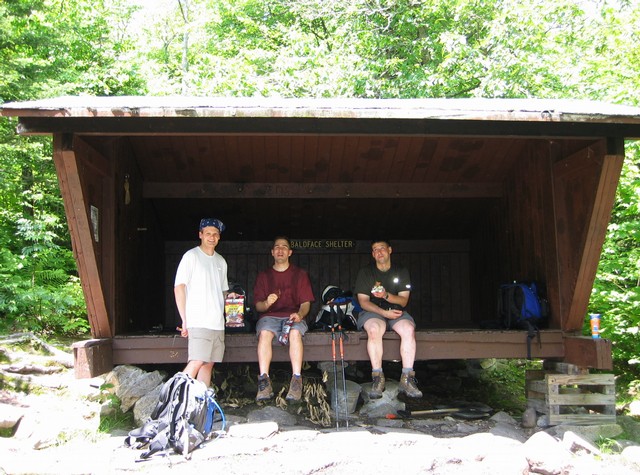 Justin, Tim, and Craig on Baldface