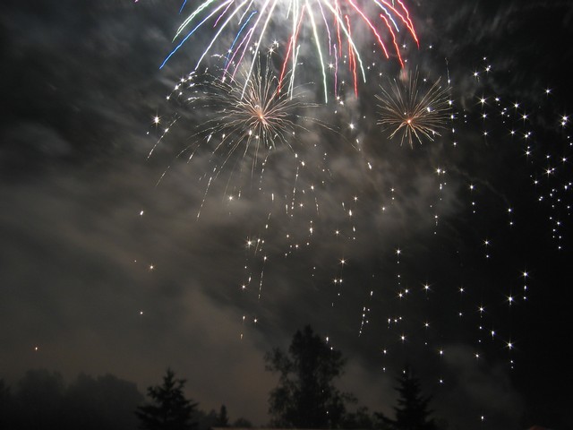 Fireworks at Mt. Washington Hotel