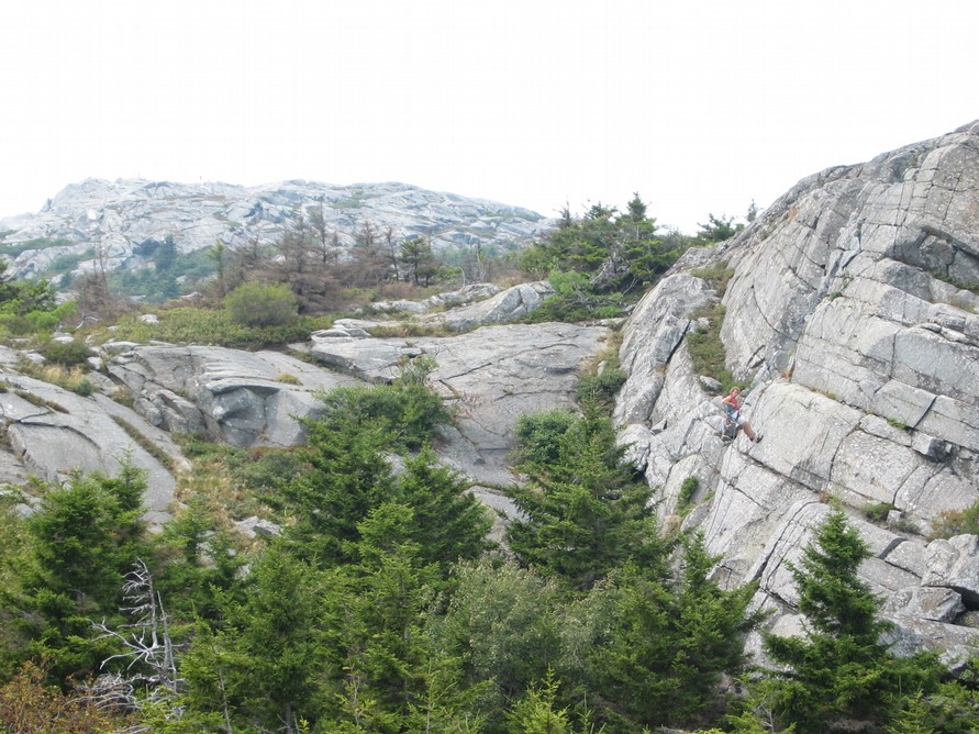 Rock Climbing at Monadnock