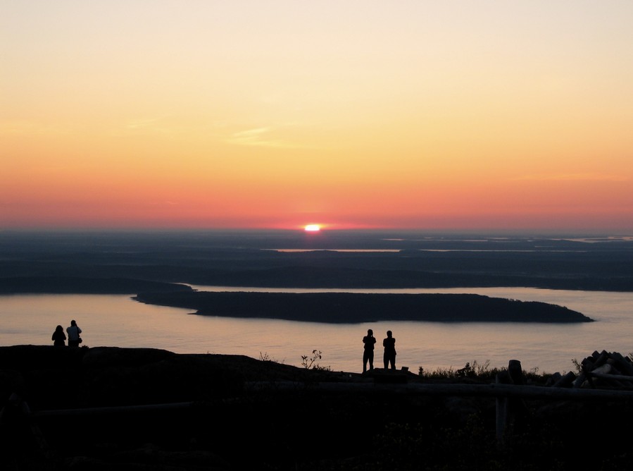 Sunrise at Cadillac Mountain