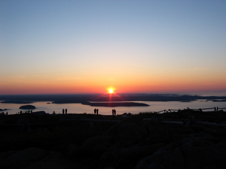 Sunrise at Cadillac Mountain