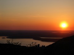 Sunrise at Cadillac Mountain